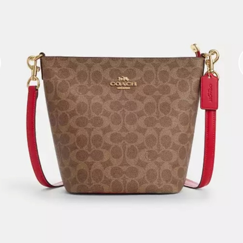 Coach Logan Duffle Signature Canvas Crossbody